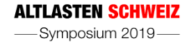 Altlasten Schweiz Symposium 2019